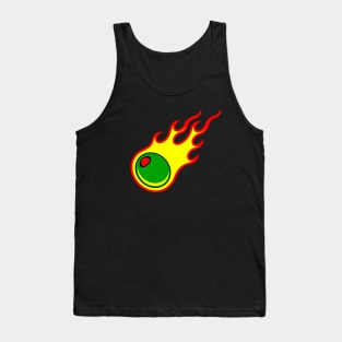 Flaming Olive Tank Top